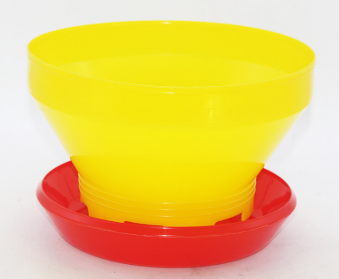 Máy cho ăn và cho gia cầm PP màu trắng Máy cho gà uống và cho ăn tự động 3