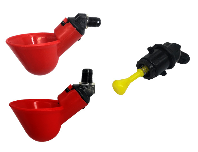 Nông Trại Động Vật Dụng Cụ Tự Động Gà Chim Chuồng Gia Cầm Nước Bình Tập Uống Nhựa Gà Gà Gà Núm Vú Người Uống Nhỏ Giọt 3