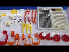 uống núm vú khóa đôi cánh đôi cho gia cầm Gà thịt gà đẻ chim cút uống